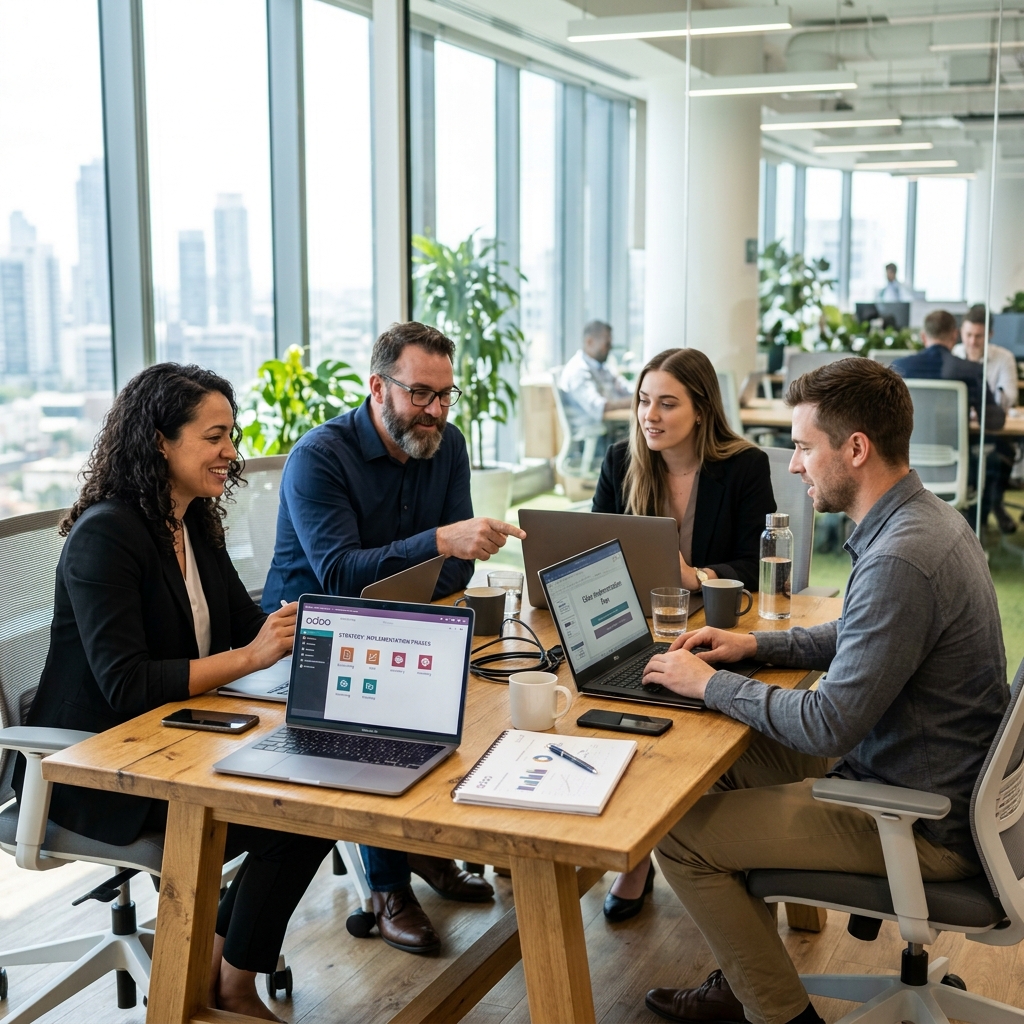 Focline Technologies Certified Odoo Consultants Team